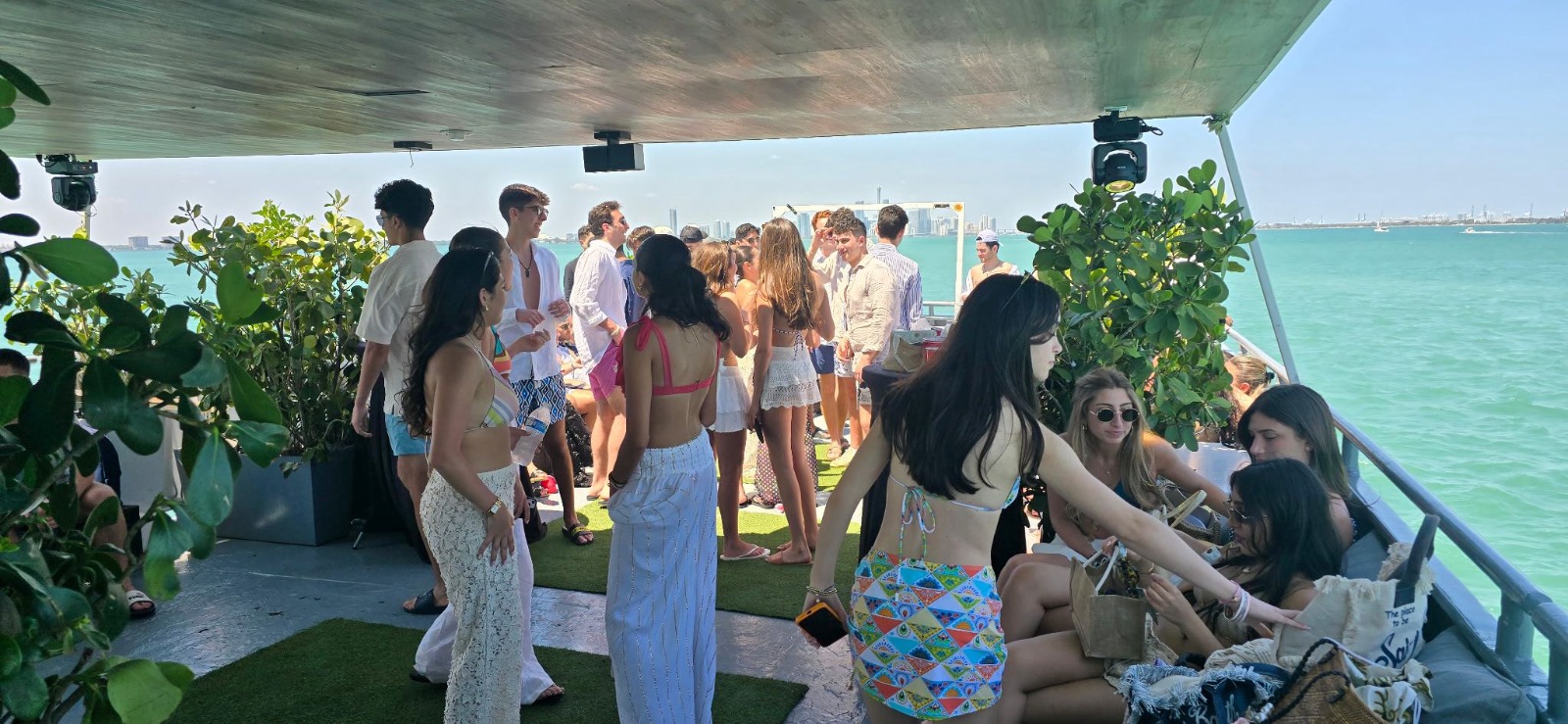 Party day on Biscayne Bay